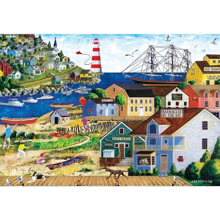 MasterPieces Summer Breeze 2000 Piece Jigsaw Puzzle 39x27 Recycled Material Image 2