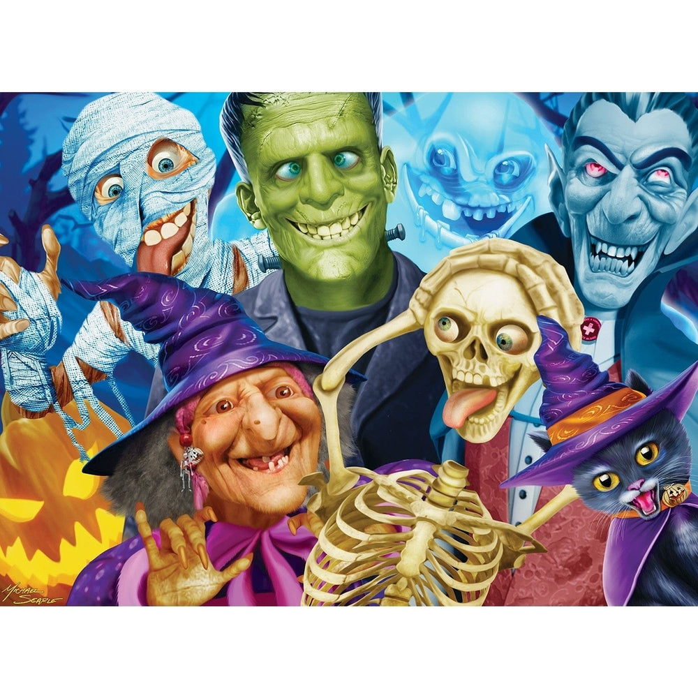 Selfies - Spooky Smiles 200 Piece Jigsaw Puzzle Image 2