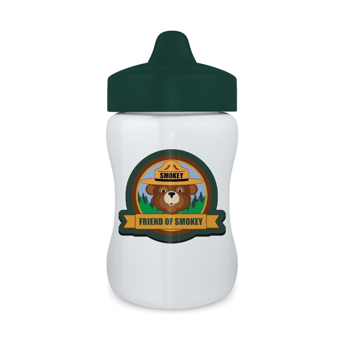 Smokey Bear Sippy Cup BPA Free Unisex 9oz Dishwasher Safe Toddler Baby Cup Image 1