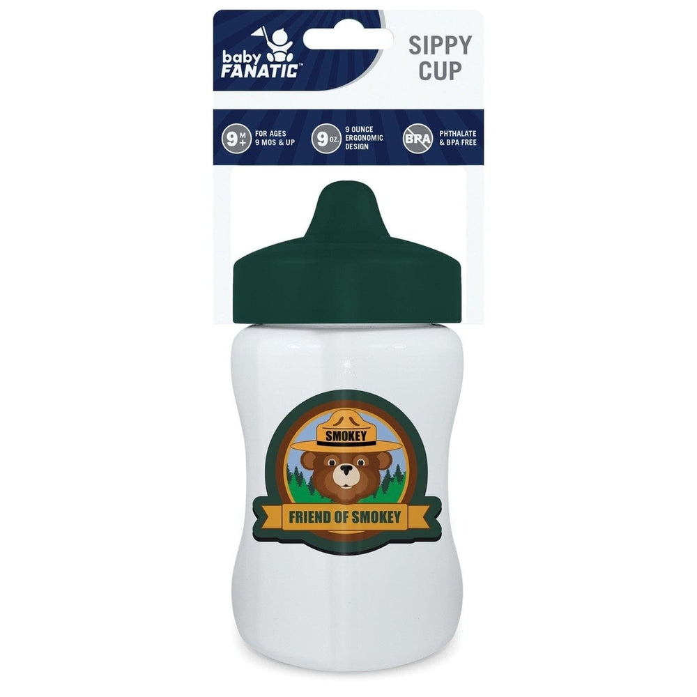 Smokey Bear Sippy Cup BPA Free Unisex 9oz Dishwasher Safe Toddler Baby Cup Image 2