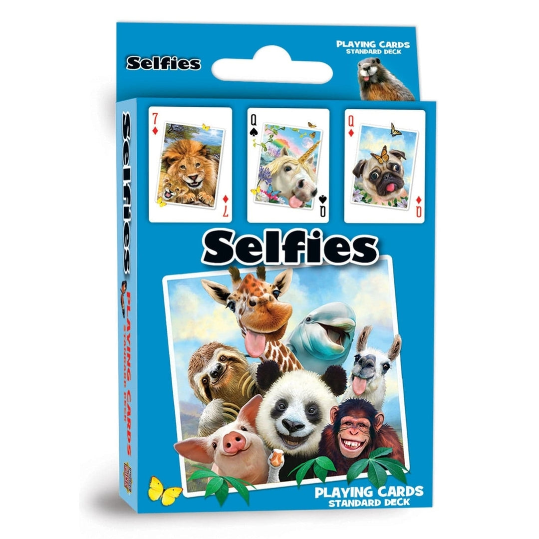 Selfies Playing Cards 54 Card Deck Collectible Custom Designs Officially Licensed Image 1