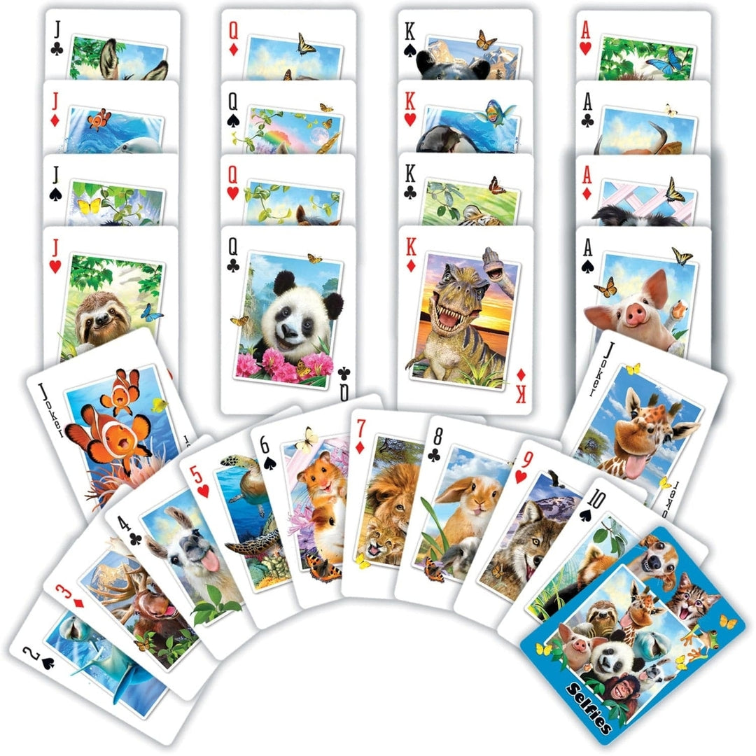 Selfies Playing Cards 54 Card Deck Collectible Custom Designs Officially Licensed Image 2