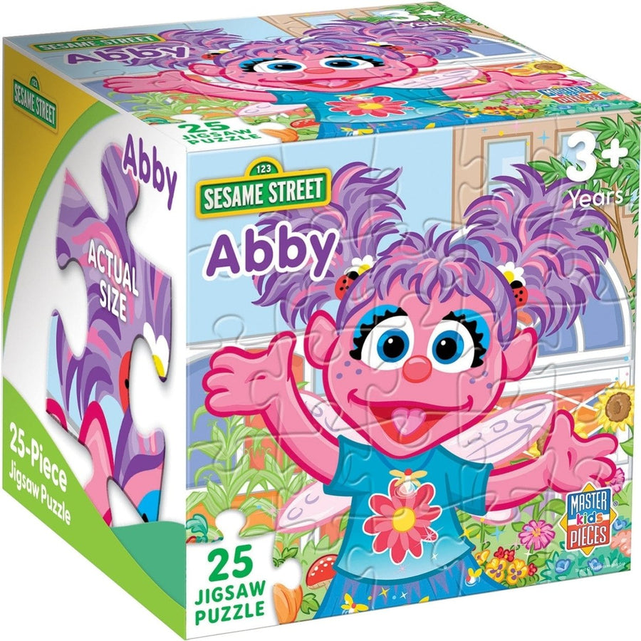 Sesame Street Abby Cadabby 25 Piece Jigsaw Puzzle 10x10 Square Toy Collectible Image 1