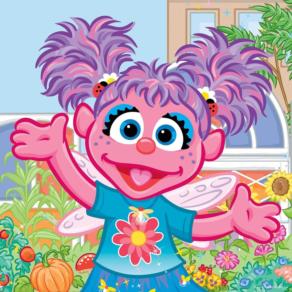 Sesame Street Abby Cadabby 25 Piece Jigsaw Puzzle 10x10 Square Toy Collectible Image 2