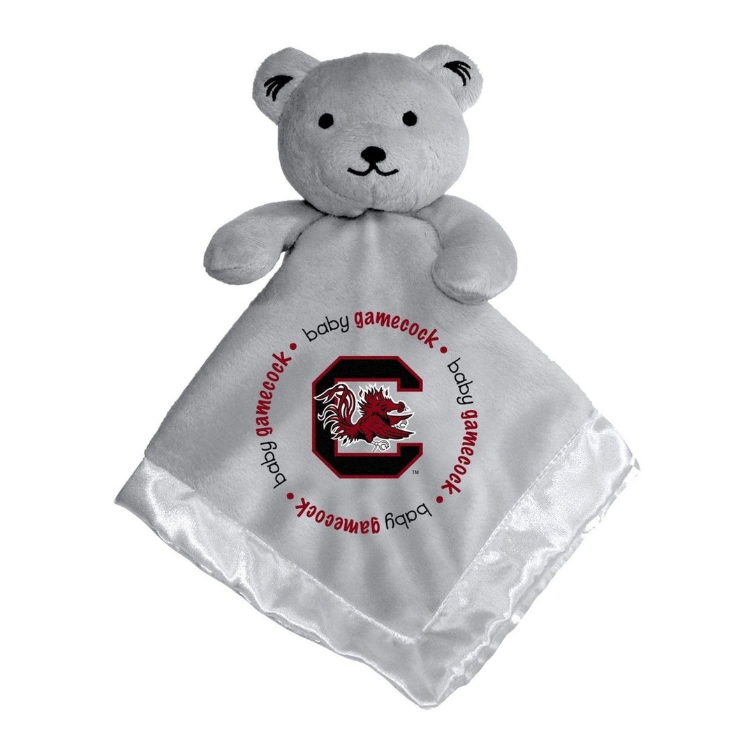 South Carolina Gamecocks Security Bear Gray Plush 14in Soft BabyFanatics Image 1