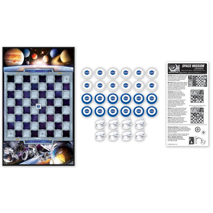 Hersheys Kisses Reeses Peanut Butter Cup Checkers Game 2 Players 13x21.375 Image 2