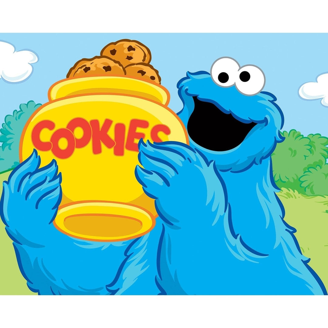 Sesame Street 24 Piece Jigsaw Puzzle 4 Pack Kids Educational Fun Elmo Cookie Monster Image 3