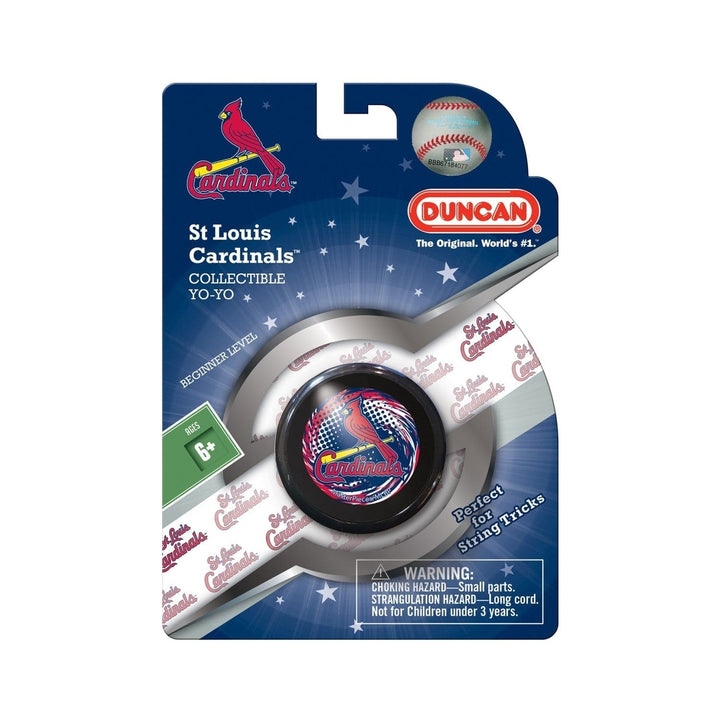 St. Louis Cardinals Duncan Yo-Yo Collectible Team Design String Tricks Red Blue Image 2