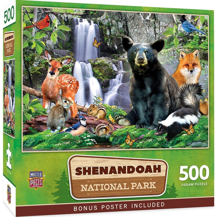 Shenandoah National Park 500 Piece Jigsaw Puzzle USA Made Recycled Material Image 1