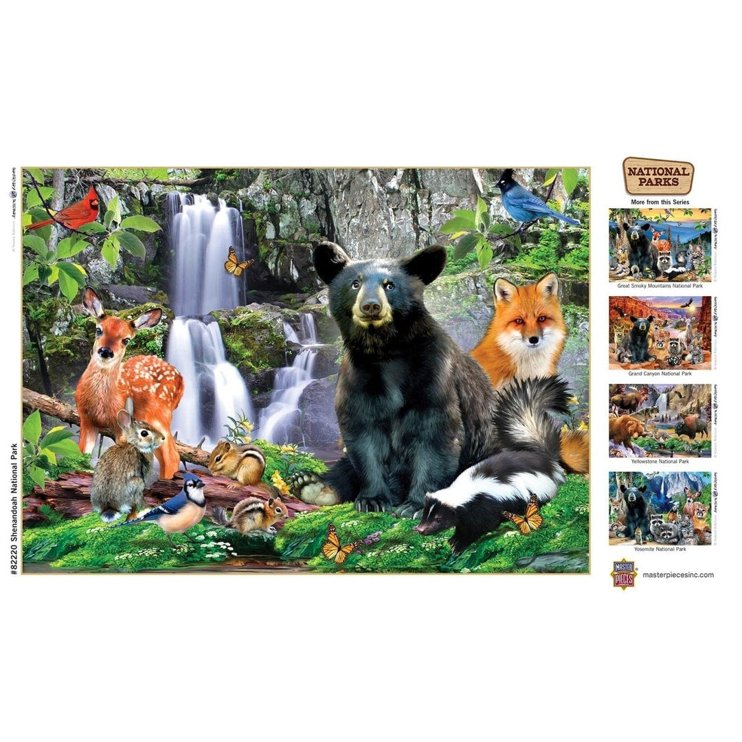 Shenandoah National Park 500 Piece Jigsaw Puzzle USA Made Recycled Material Image 4