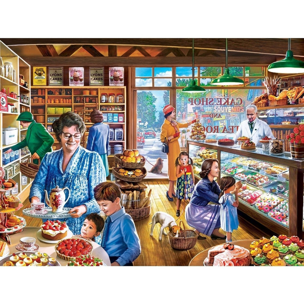 Shopkeepers - Cakes and Treats 750 Piece Jigsaw Puzzle Image 2