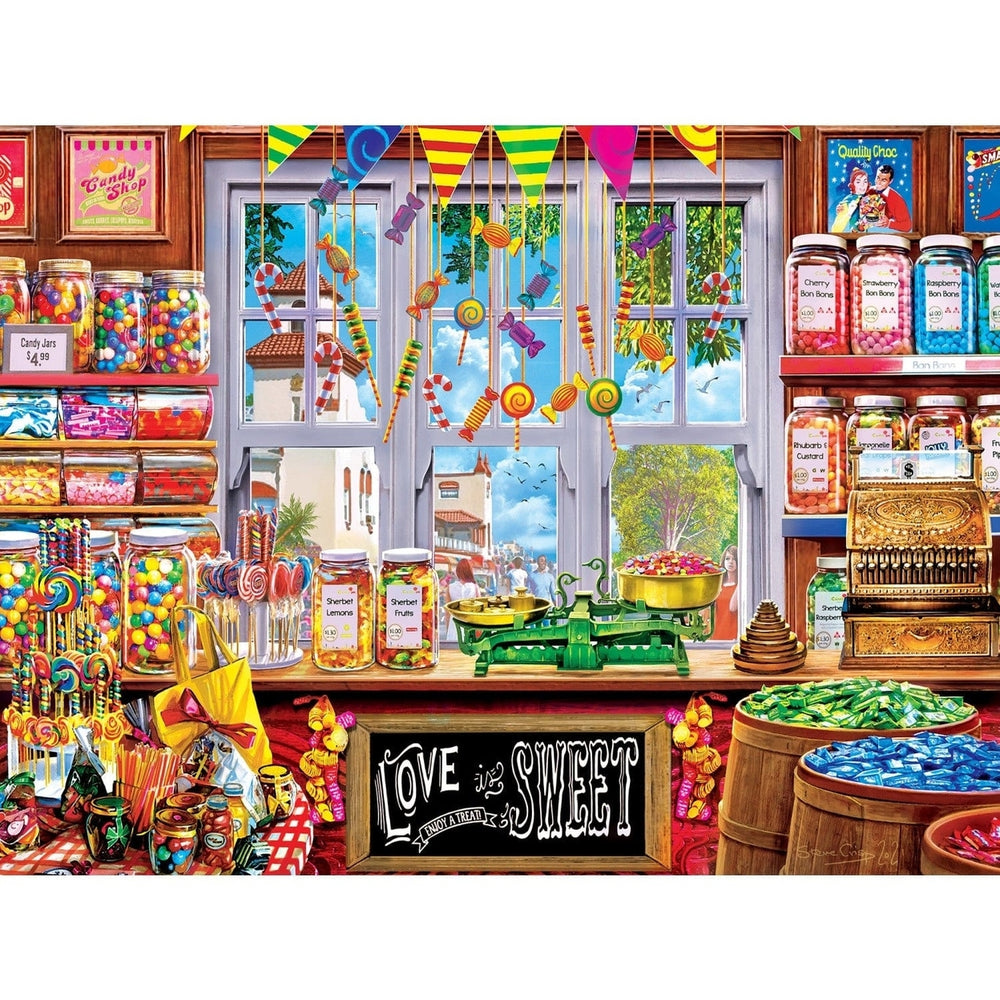 Shopkeepers - Love is Sweet 750 Piece Jigsaw Puzzle Image 2