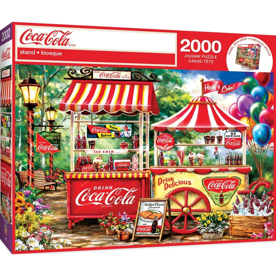 Signature Collection - Coca-Cola Stand 2000 Piece Jigsaw Puzzle Image 1