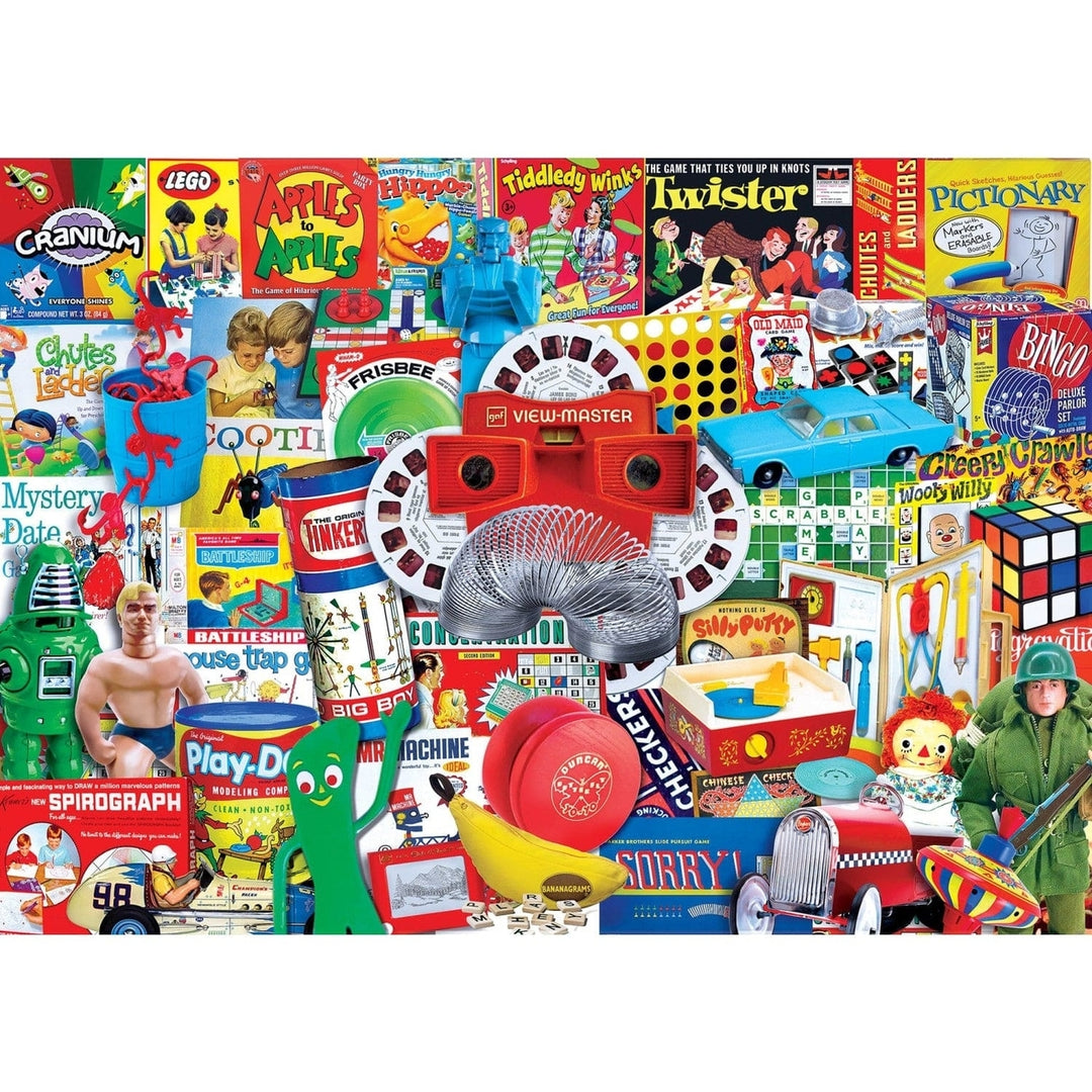 MasterPieces 3000 Piece Jigsaw Puzzle Let the Good Times Roll 32x45 Nostalgic Toys Image 2