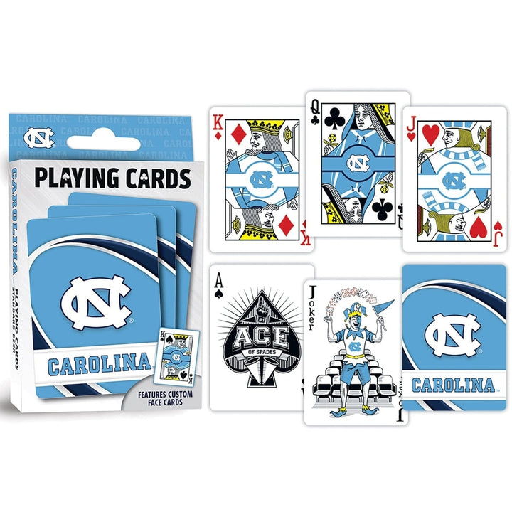 UNC Tar Heels Playing Cards 54 Card Deck Officially Licensed NCAA Team Cards Image 3