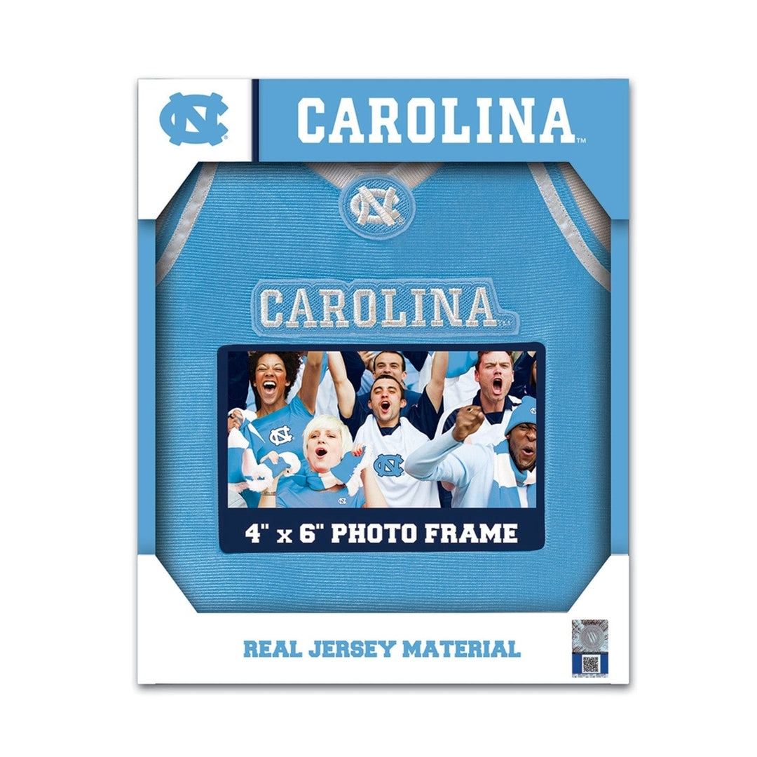 UNC Tar Heels 4x6 Picture Frame with Easel and Wall Hanger NCAA Licensed Frame Image 2