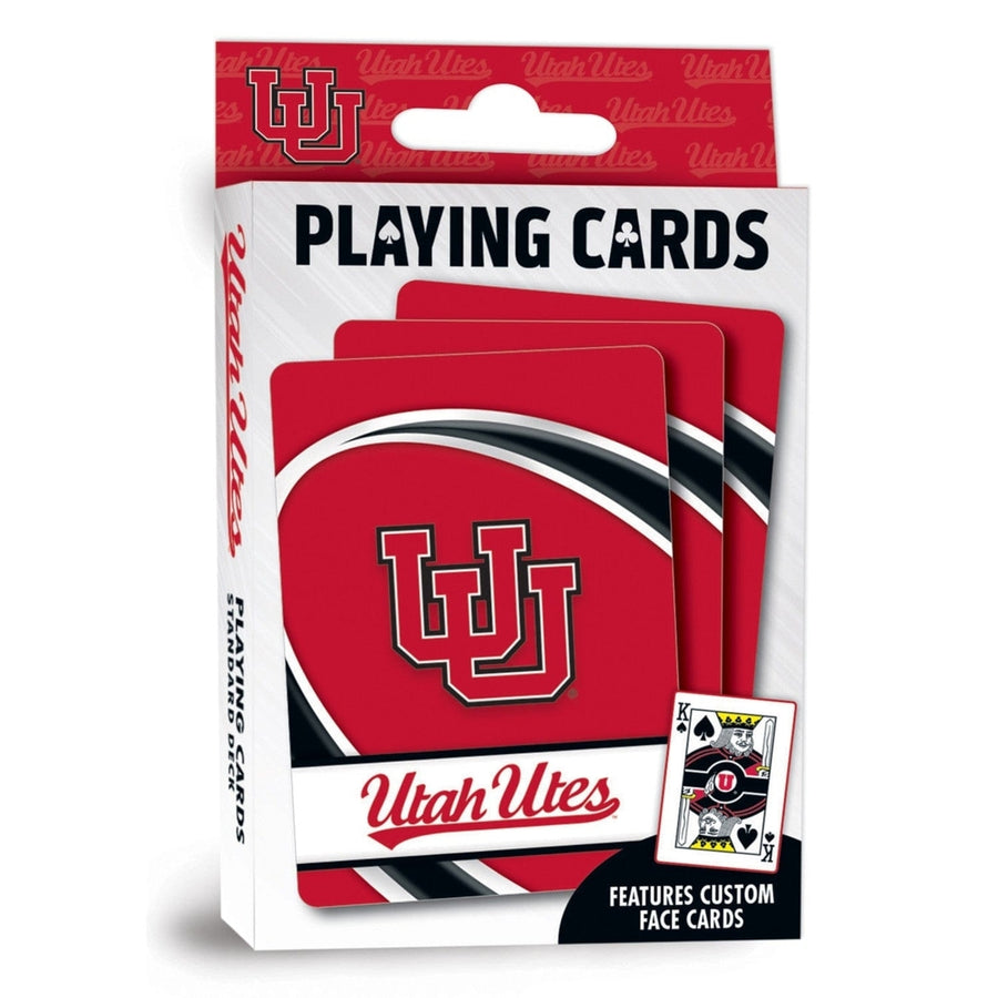 Utah Utes Playing Cards 54 Card Deck NCAA Officially Licensed Team Cards Image 1