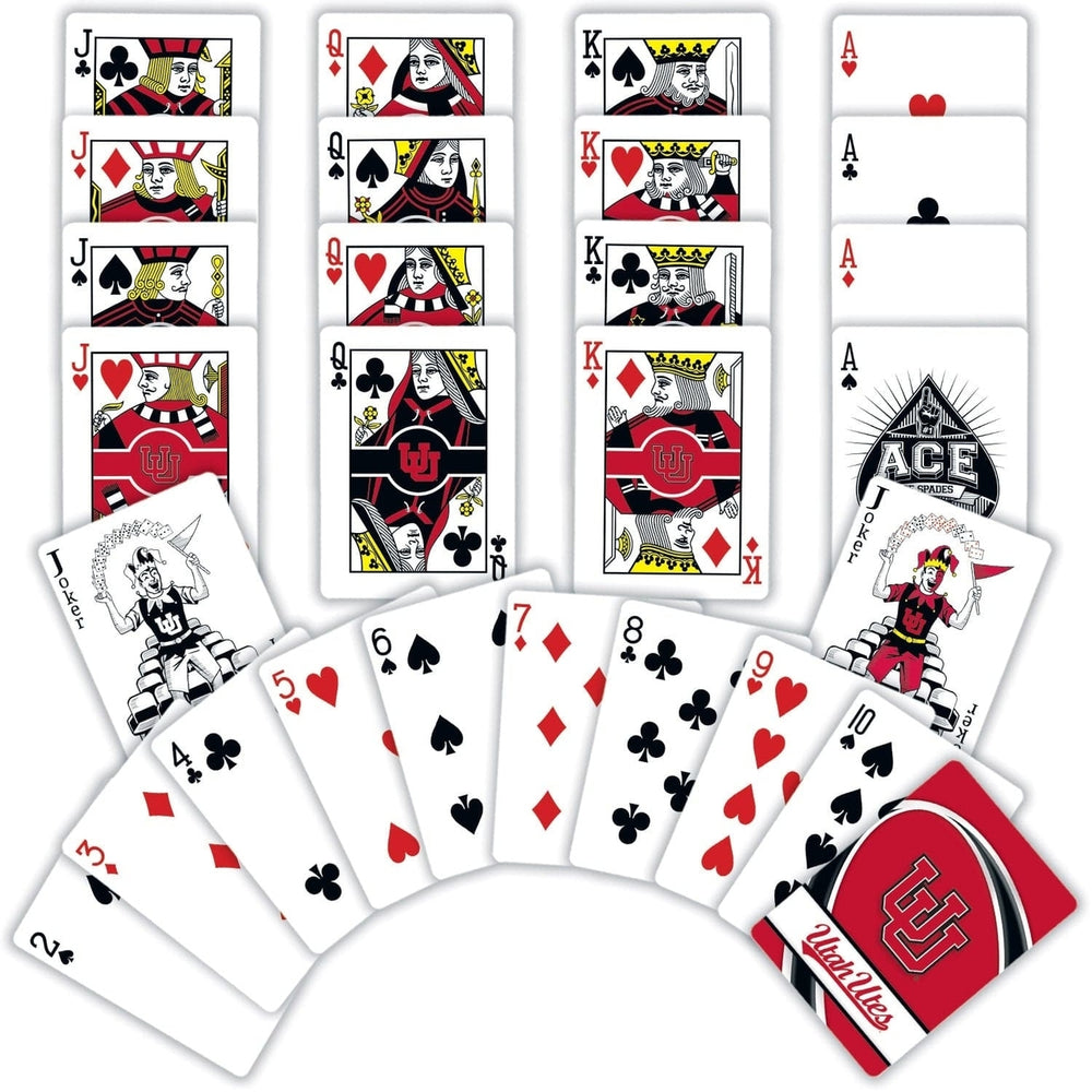 Utah Utes Playing Cards 54 Card Deck NCAA Officially Licensed Team Cards Image 2