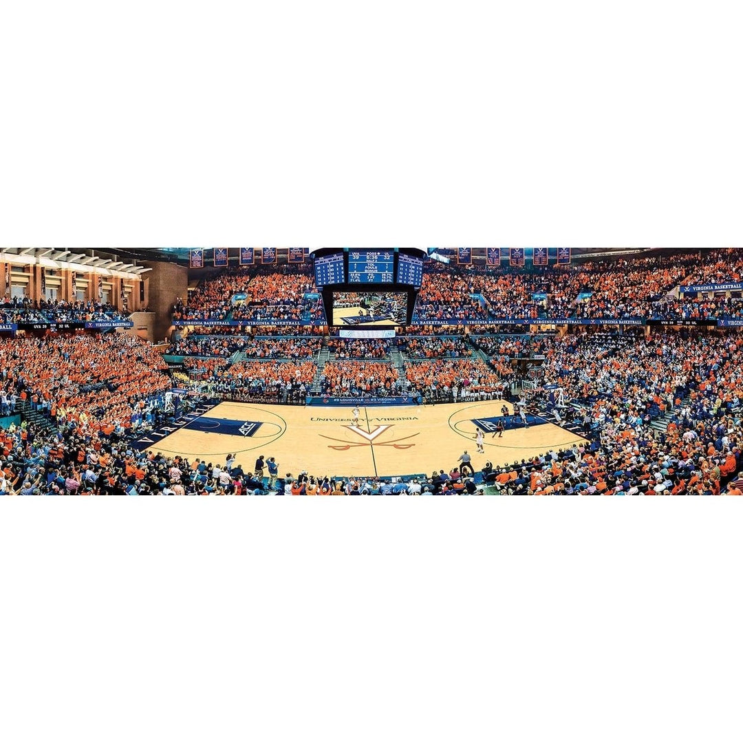 Virginia Cavaliers 1000 Piece Jigsaw Puzzle 13 x 39 Panoramic Detail Eco-friendly Image 2