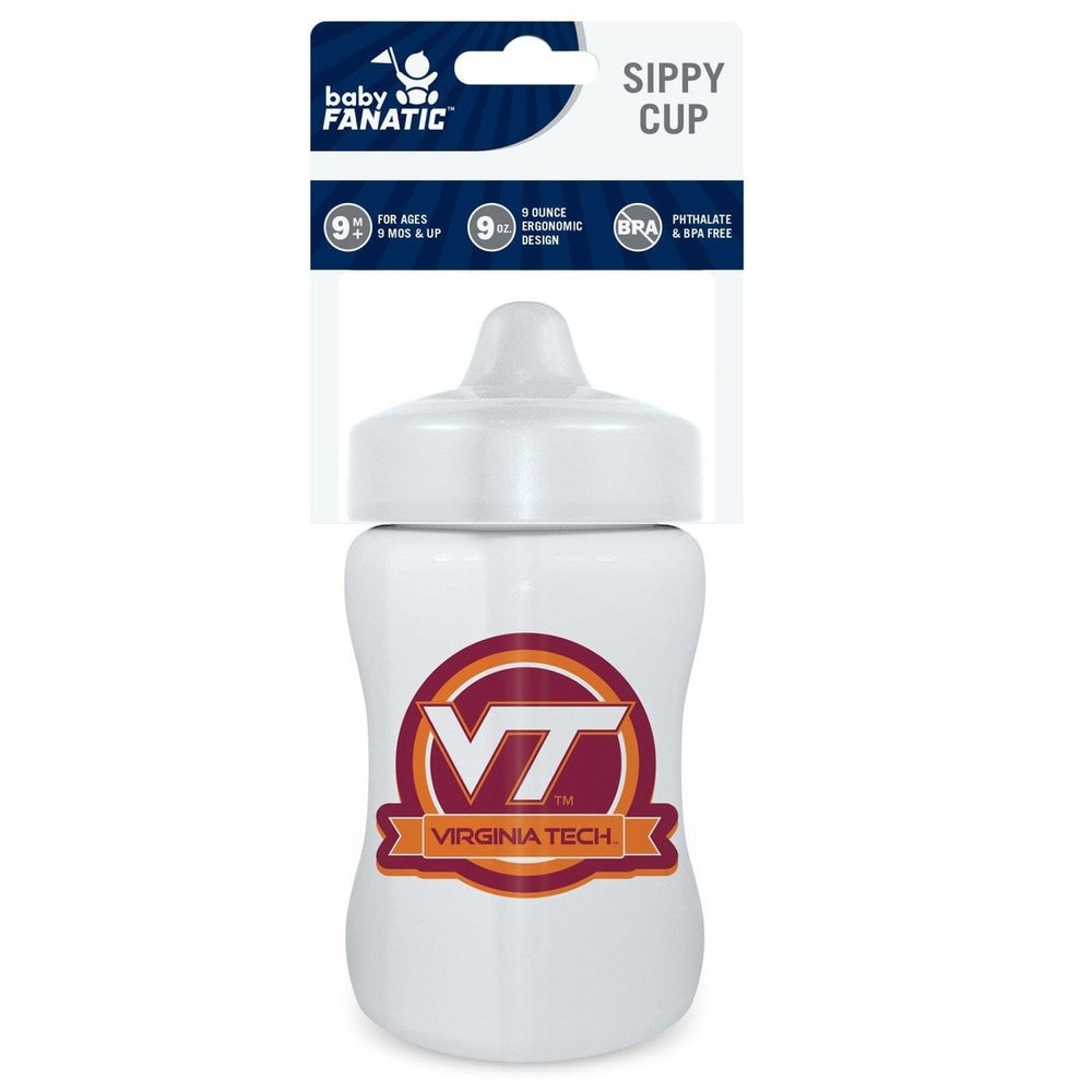 Virginia Tech Hokies Sippy Cup BPA-free Shatterproof 9oz Unisex Baby Fanatic Image 2