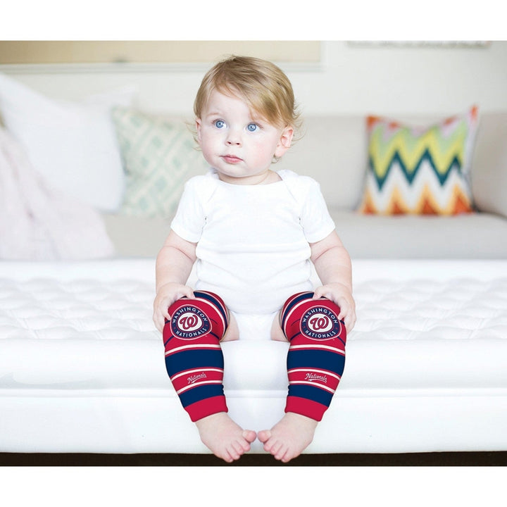 Washington Nationals Baby Leg Warmers Infant Toddler Cotton Blend 9-35 lbs Image 4