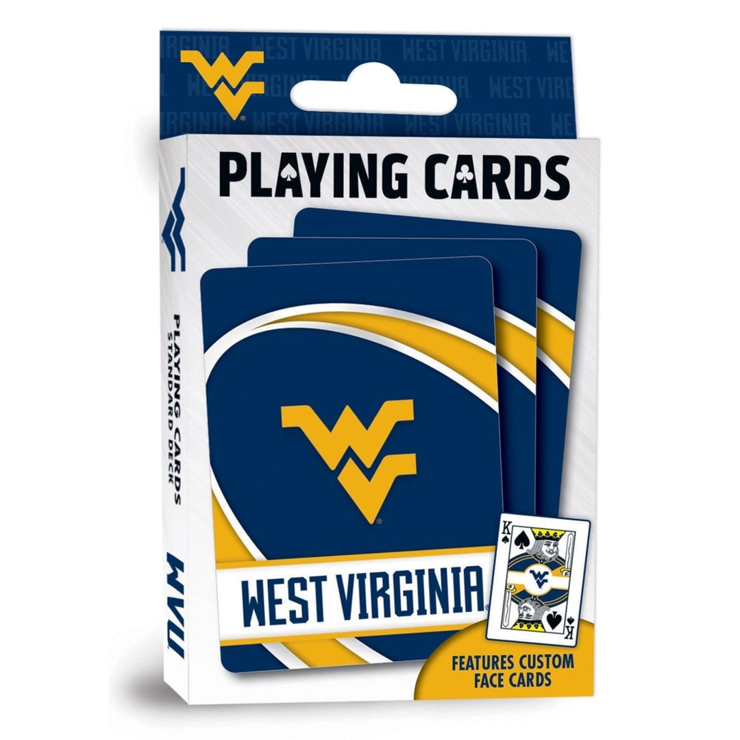 West Virginia Mountaineers Playing Cards 54 Card Deck Officially Licensed NCAA Image 1