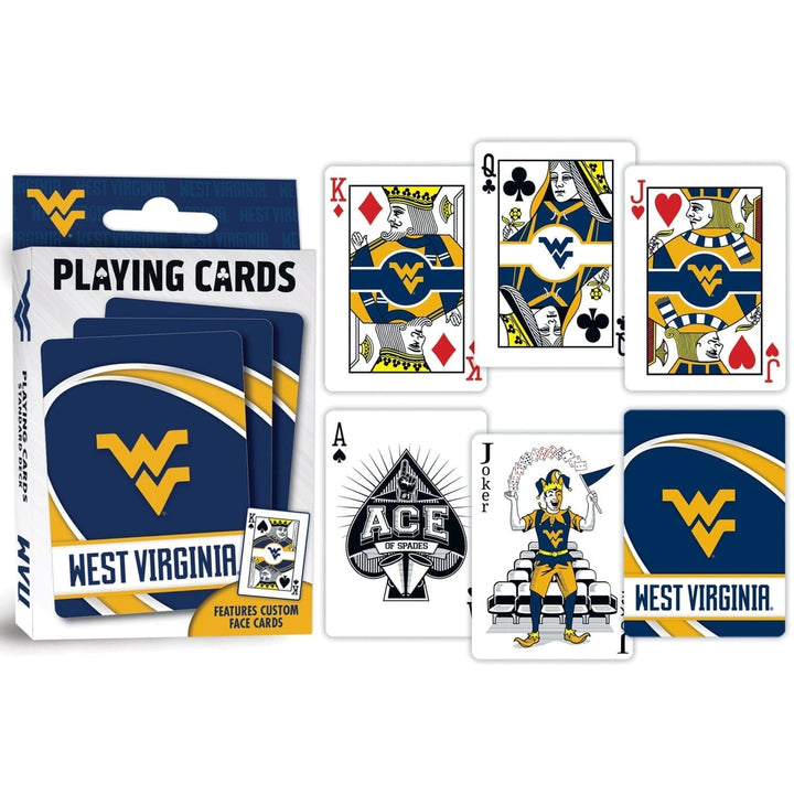 West Virginia Mountaineers Playing Cards 54 Card Deck Officially Licensed NCAA Image 3