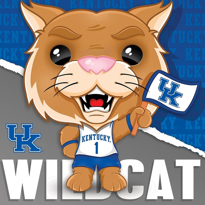 Kentucky Wildcats Wildcat 100 Piece Puzzle 10x10 NCAA Mascot Jigsaw Game Image 2