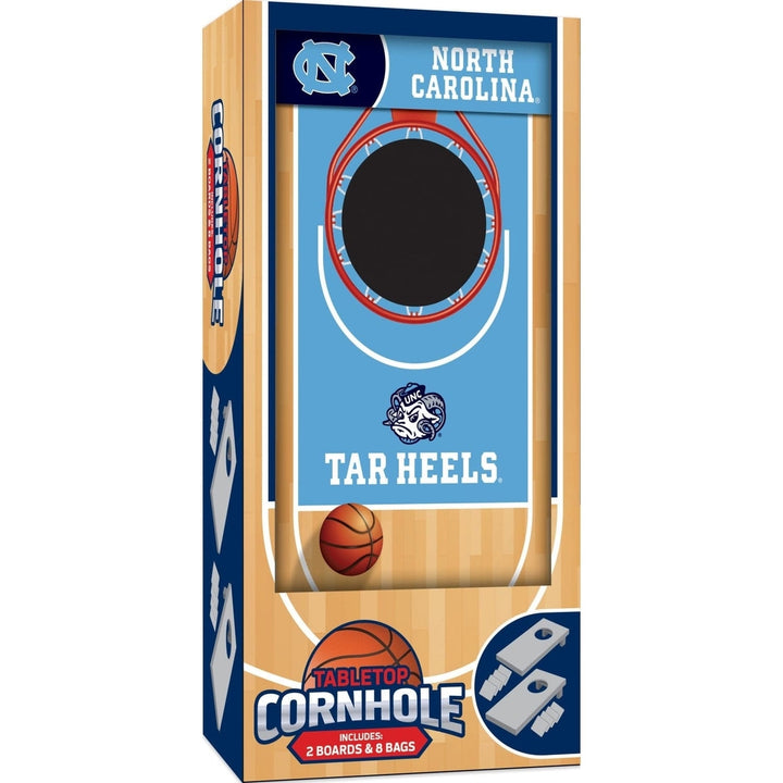 UNC Tar Heels - NCAA Tabletop Cornhole Image 1