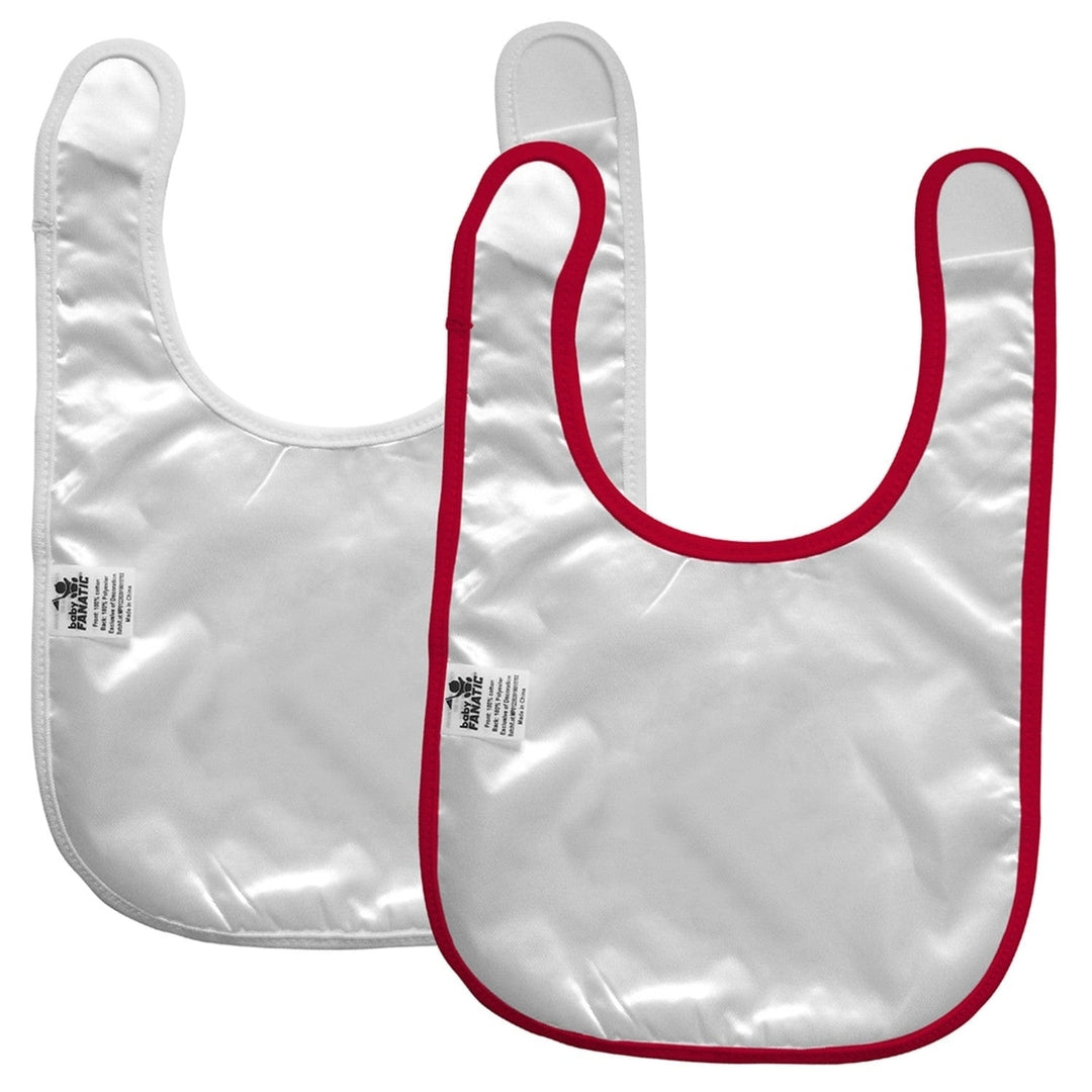 Wisconsin Badgers Baby Bibs 2-Pack Cotton Embroidered Team Logo Unisex Image 3