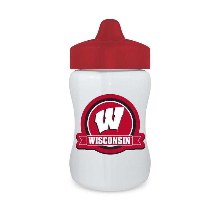 Wisconsin Badgers Sippy Cup BPA-free Shatterproof Toddler Cup 9 oz Unisex Image 1