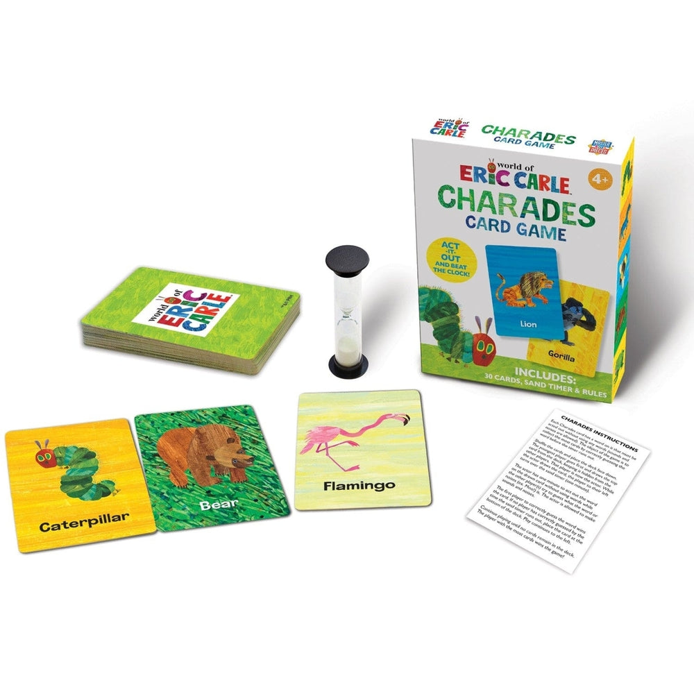 Eric Carle Charades Game Travel Card Game 29 Cards Ages 4+ MasterPieces Image 2