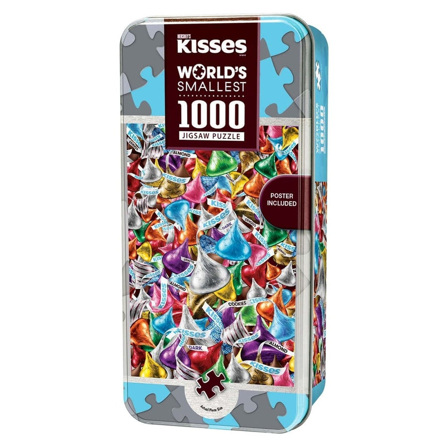 Hersheys Kisses 1000 Piece Jigsaw Puzzle Colorful Chocolate Challenge Puzzle Image 1