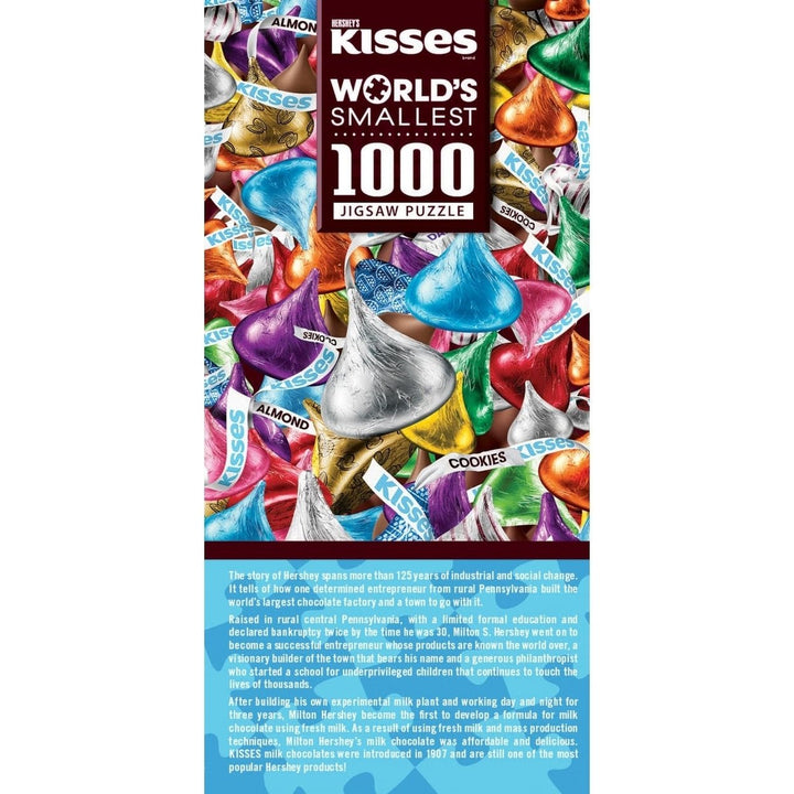 Hersheys Kisses 1000 Piece Jigsaw Puzzle Colorful Chocolate Challenge Puzzle Image 3