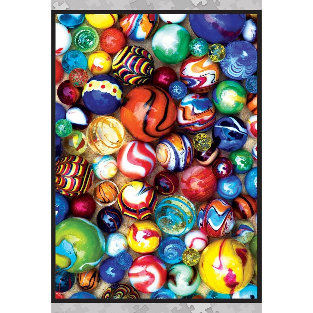 MasterPieces 1000 Piece Jigsaw Puzzle All My Marbles 11.25 x 16.75 Recycled Chipboard Image 4