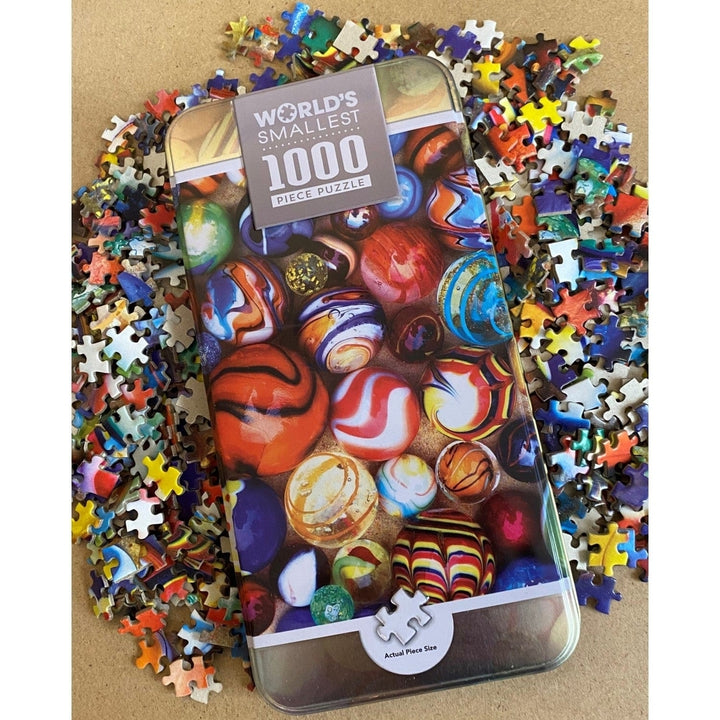 MasterPieces 1000 Piece Jigsaw Puzzle All My Marbles 11.25 x 16.75 Recycled Chipboard Image 6