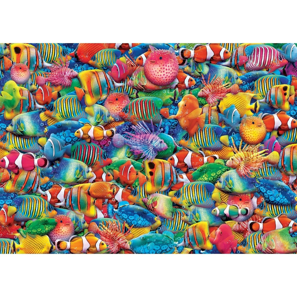 MasterPieces Rainbow Flow 1000 Piece Small Jigsaw Puzzle in Collectible Tin Image 2