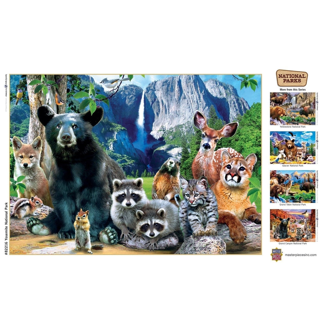 Yosemite National Park 500 Piece Jigsaw Puzzle Premium Quality Recycled Material Image 4