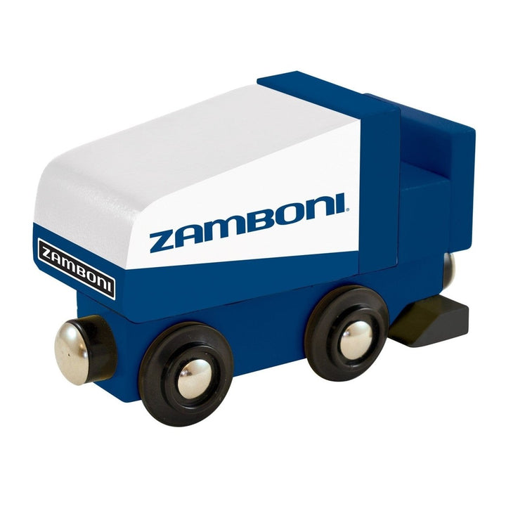 Zamboni Wood Toy Train Image 1