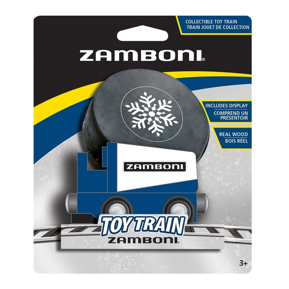 Zamboni Wood Toy Train Image 2