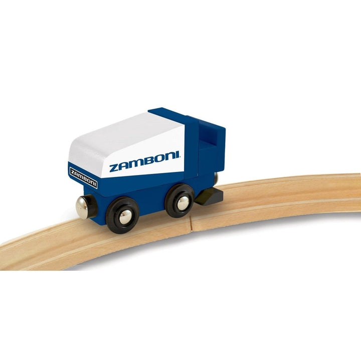 Zamboni Wood Toy Train Image 4