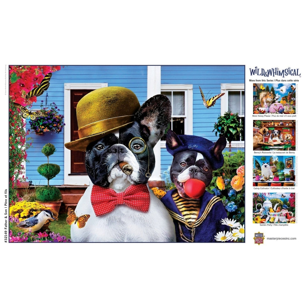 MasterPieces 300PC Wild and Whimsical EZ Grip Jigsaw Puzzle 18x24 Dog Theme Image 4