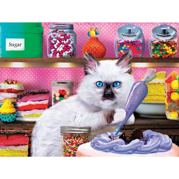 Wild and Whimsical - Kitten Cake Shop 300 Piece EZ Grip Jigsaw Puzzle Image 2