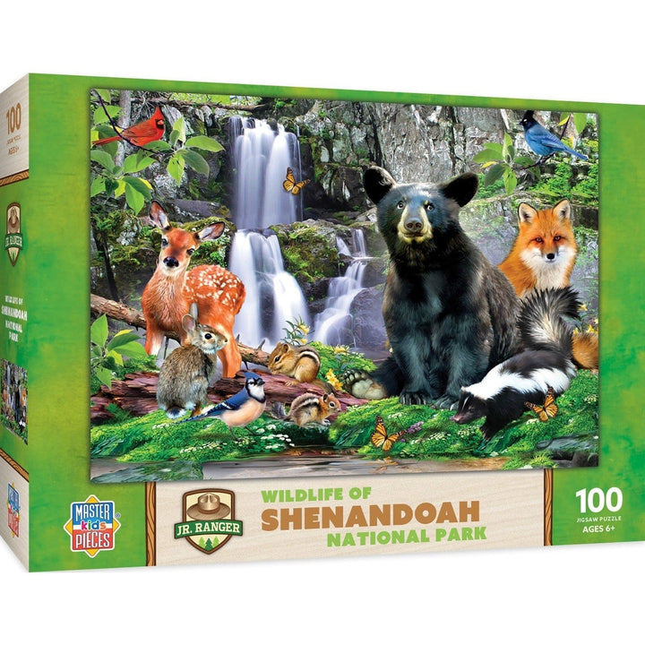 Shenandoah National Park 100 Piece Jigsaw Puzzle Wildlife Animals for Ages 6+ Image 1