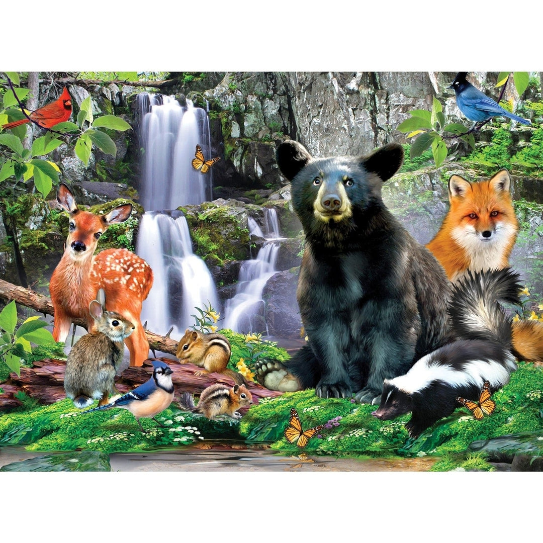 Shenandoah National Park 100 Piece Jigsaw Puzzle Wildlife Animals for Ages 6+ Image 2