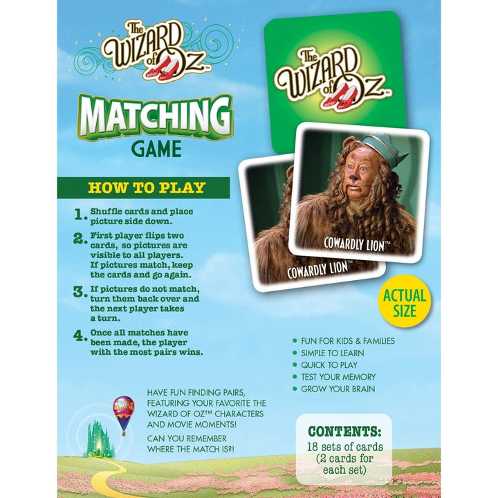 Wizard of Oz Matching Game Image 3