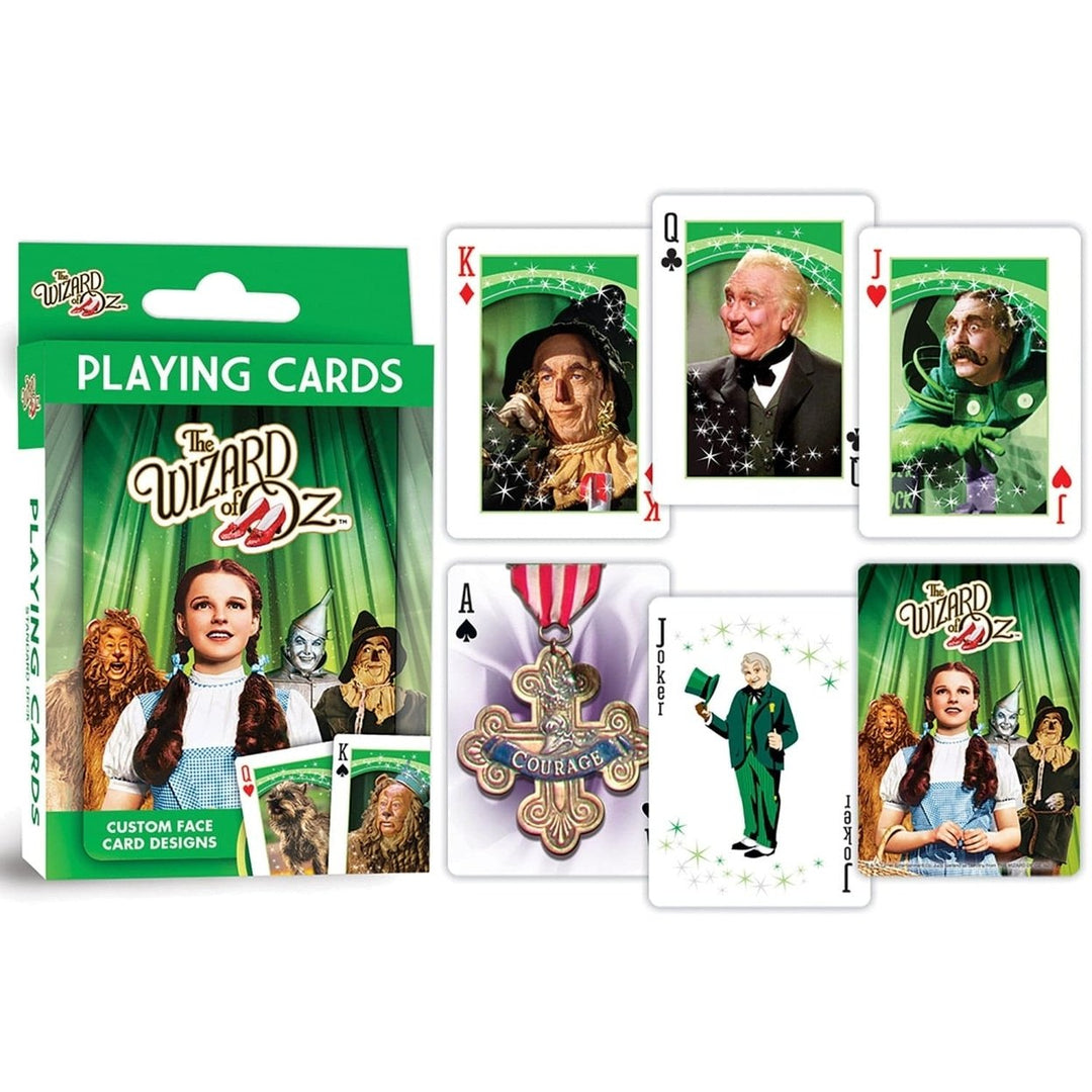 Wizard of Oz Playing Cards 54 Card Deck Classic Movie Characters Quotes Image 3