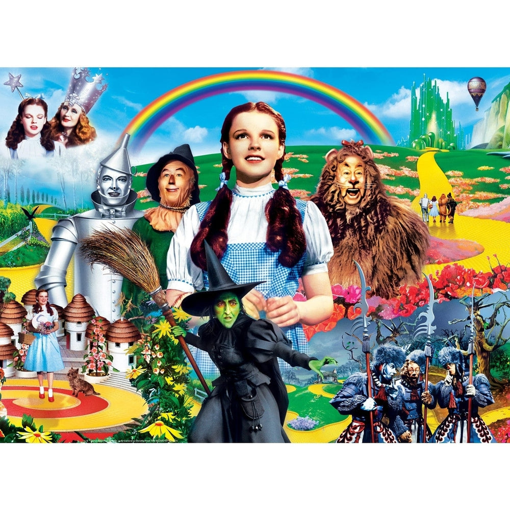 Wizard of Oz Jigsaw Puzzle 100 Pieces 19x14 Inches Dorothy and Friends Image 2