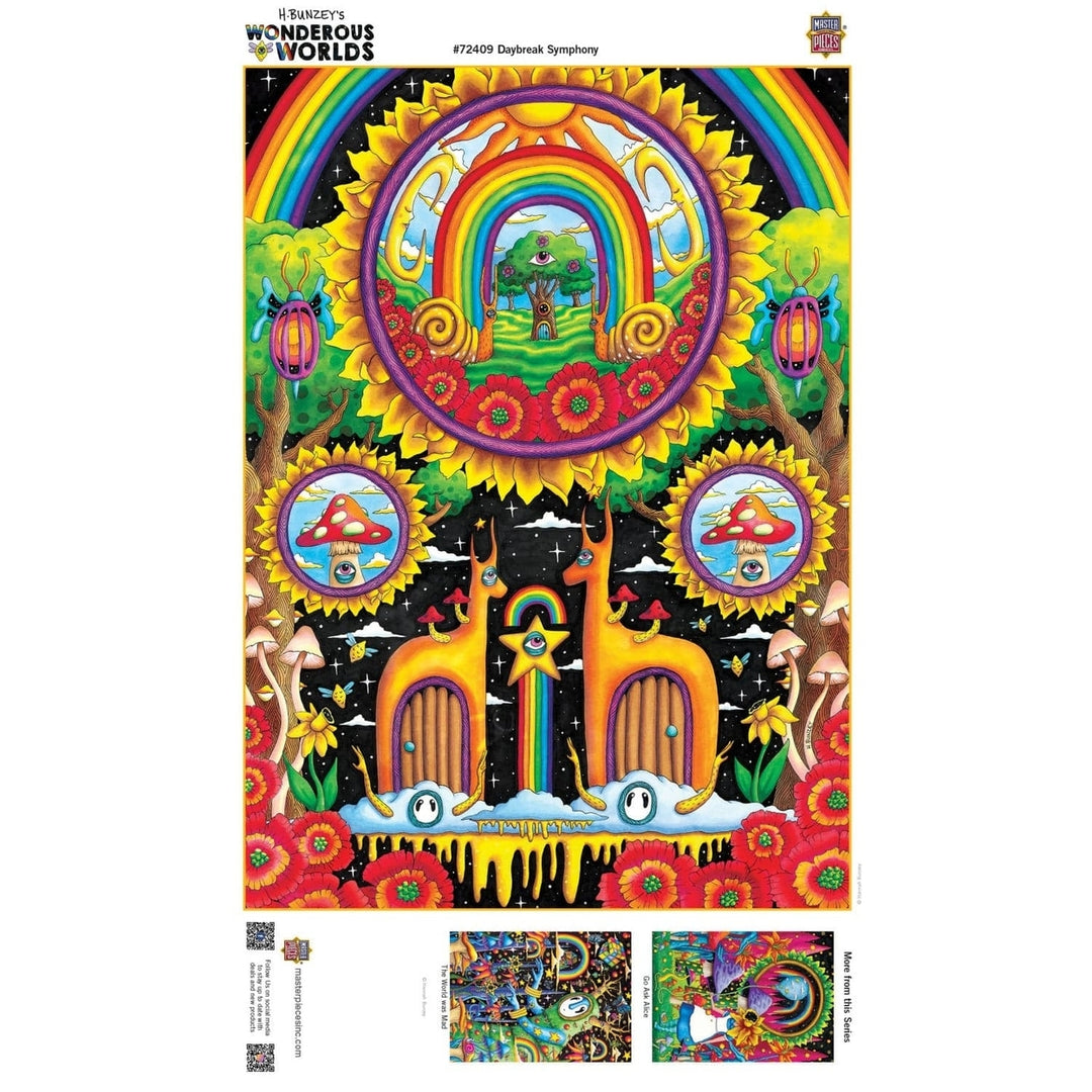 Wonderous Worlds Daybreak Symphony 1000 Piece Jigsaw Puzzle Colorful Design Image 4