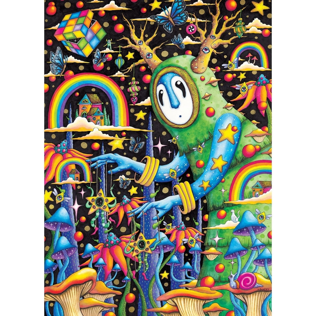 Wonderous Worlds 1000 Piece Jigsaw Puzzle Eco-Friendly Colorful Design Magic Image 2